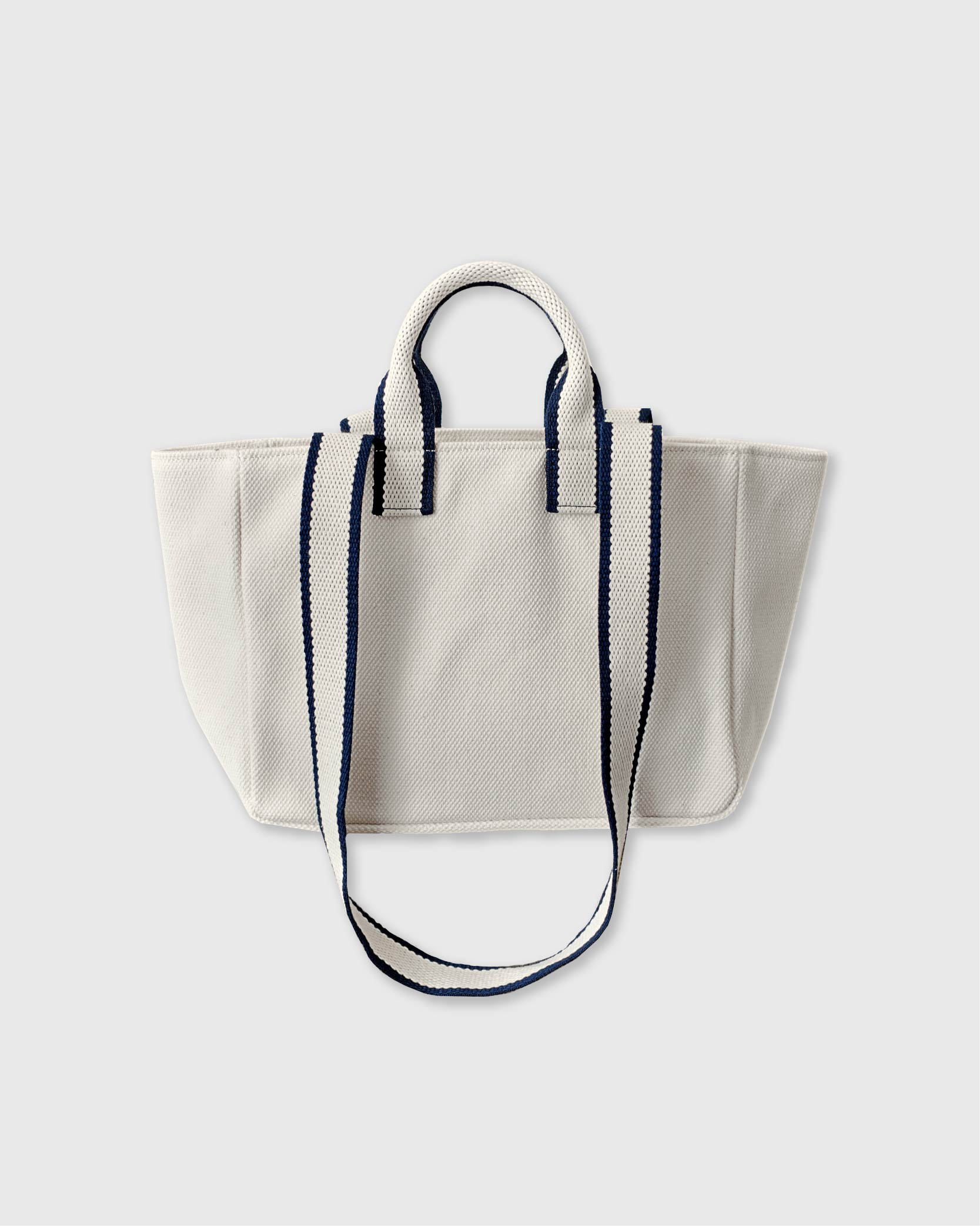 언폴드,unfold,에코백,파우치,천가방,코스터,백팩,스크런치[4/15 예약배송] Mini Two-tone Strap Bag (ivory)