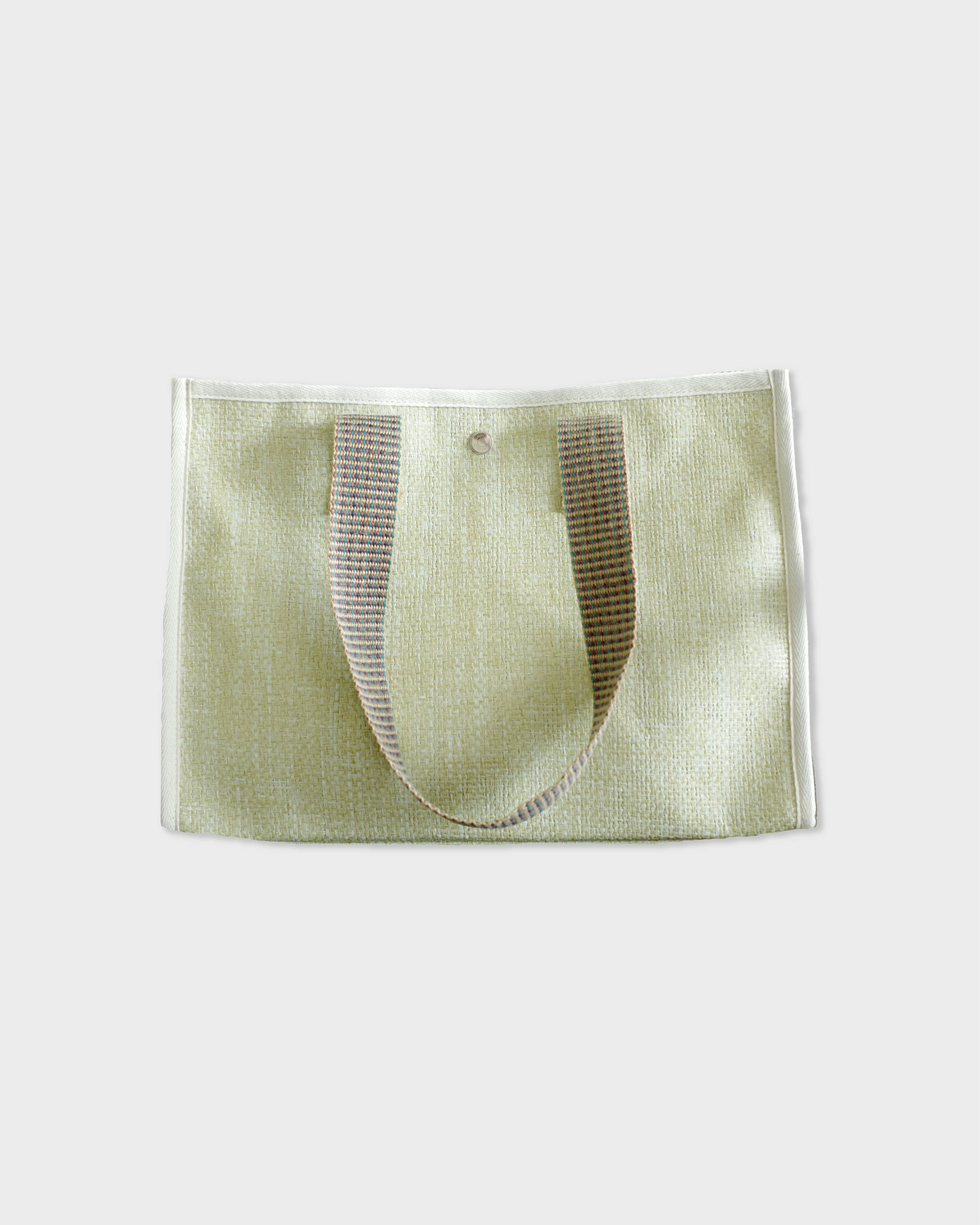 언폴드,unfold,에코백,파우치,천가방,코스터,백팩,스크런치Woven shopper bag (green)